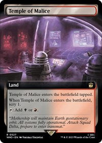Temple of Malice (Extended Art) (527) [Universes Beyond: Doctor Who]