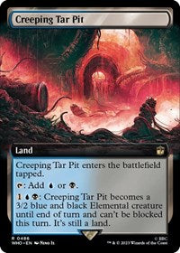 Creeping Tar Pit (Extended Art) (486) [Universes Beyond: Doctor Who]