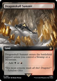 Dragonskull Summit (Extended Art) (Surge Foil) (1081) [Universes Beyond: Doctor Who]