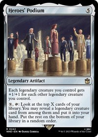 Heroes' Podium (242) [Universes Beyond: Doctor Who]