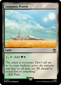 Sungrass Prairie (311) [Universes Beyond: Doctor Who]