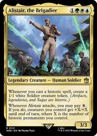 Alistair, the Brigadier (112) [Universes Beyond: Doctor Who]