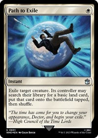 Path to Exile (Surge Foil) (801) [Universes Beyond: Doctor Who]