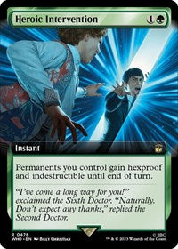 Heroic Intervention (Extended Art) (476) [Universes Beyond: Doctor Who]