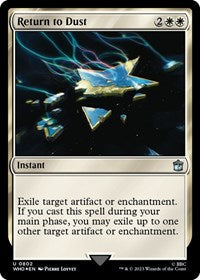 Return to Dust (Surge Foil) (802) [Universes Beyond: Doctor Who]