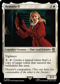 Romana II (Surge Foil) (632) [Universes Beyond: Doctor Who]