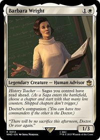 Barbara Wright (14) [Universes Beyond: Doctor Who]