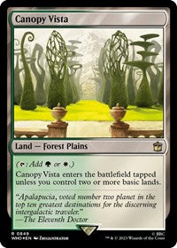 Canopy Vista (Surge Foil) (849) [Universes Beyond: Doctor Who]