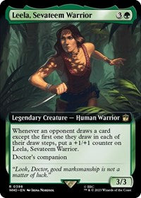 Leela, Sevateem Warrior (Extended Art) (398) [Universes Beyond: Doctor Who]