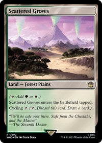 Scattered Groves (Surge Foil) (892) [Universes Beyond: Doctor Who]
