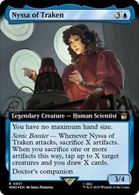 Nyssa of Traken (Extended Art) (Surge Foil) (957) [Universes Beyond: Doctor Who]