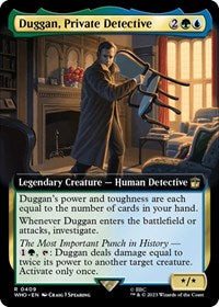 Duggan, Private Detective (Extended Art) (409) [Universes Beyond: Doctor Who]