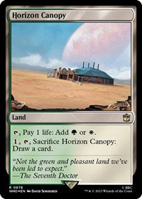 Horizon Canopy (Surge Foil) (878) [Universes Beyond: Doctor Who]