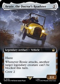 Bessie, the Doctor's Roadster (Extended Art) (Surge Foil) (1046) [Universes Beyond: Doctor Who]