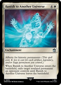 Banish to Another Universe (Surge Foil) (618) [Universes Beyond: Doctor Who]