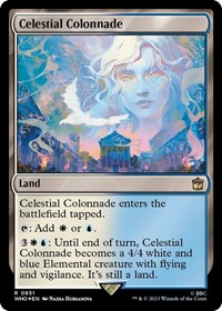 Celestial Colonnade (Surge Foil) (851) [Universes Beyond: Doctor Who]