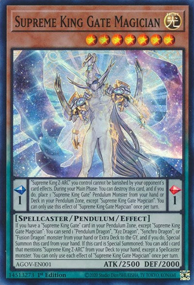 Supreme King Gate Magician (AGOV-EN001) [Age of Overlord]