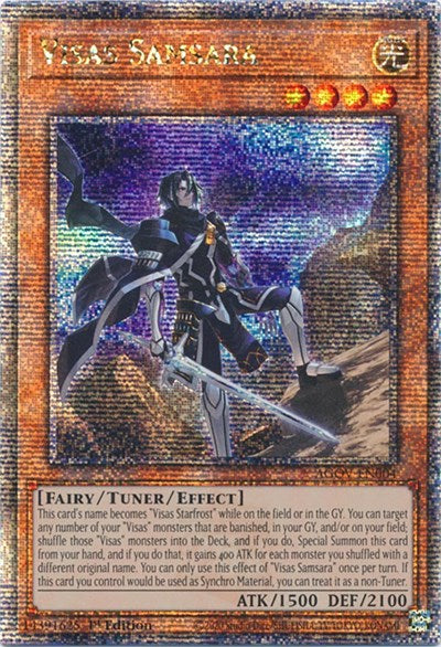 Visas Samsara (Quarter Century Secret Rare) (AGOV-EN004) [Age of Overlord]