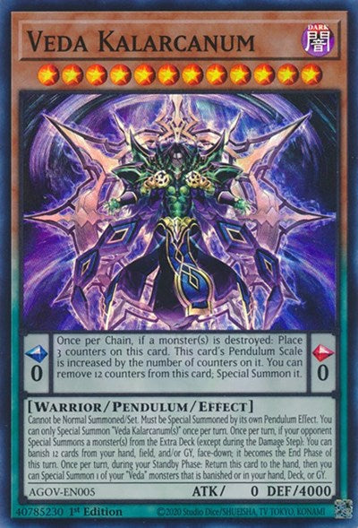 Veda Kalarcanum (AGOV-EN005) [Age of Overlord]
