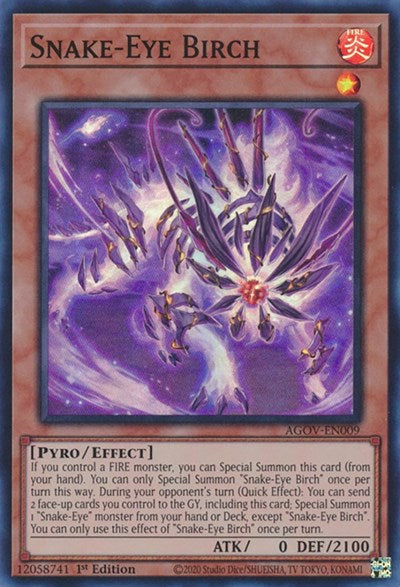 Snake-Eye Birch (AGOV-EN009) [Age of Overlord]