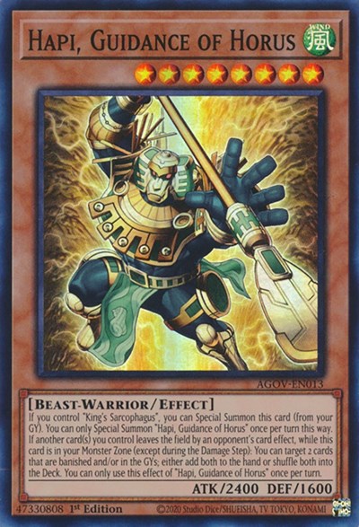 Hapi, Guidance of Horus (AGOV-EN013) [Age of Overlord]