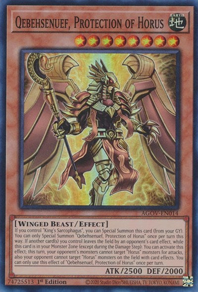 Qebehsenuef, Protection of Horus (AGOV-EN014) [Age of Overlord]