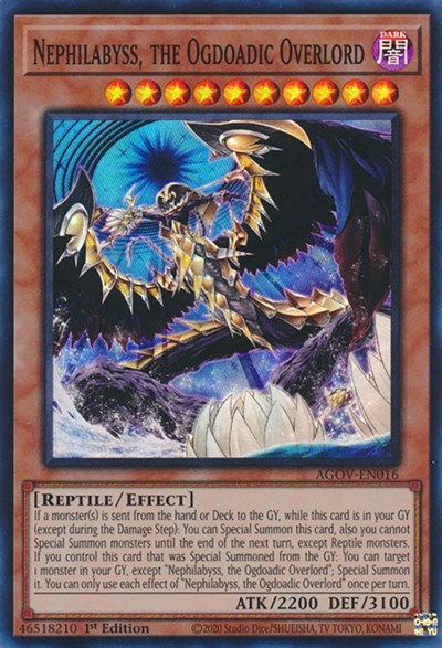 Nephilabyss, the Ogdoadic Overlord (AGOV-EN016) [Age of Overlord]