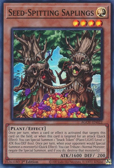 Seed-Spitting Saplings (AGOV-EN022) [Age of Overlord]