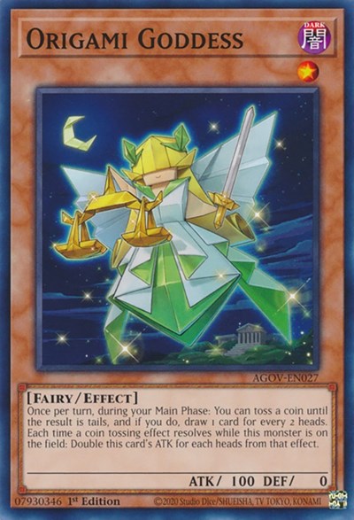 Origami Goddess (AGOV-EN027) [Age of Overlord]