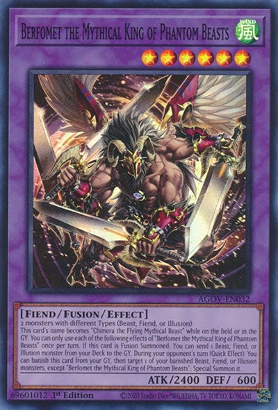 Berfomet the Mythical King of Phantom Beasts (AGOV-EN032) [Age of Overlord]