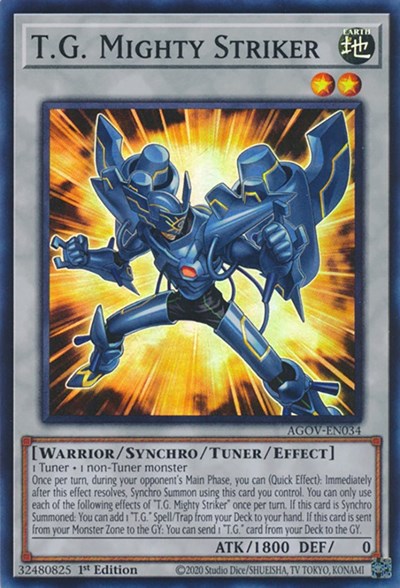 T.G. Mighty Striker (AGOV-EN034) [Age of Overlord]