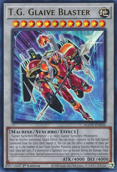 T.G. Glaive Blaster (AGOV-EN036) [Age of Overlord]