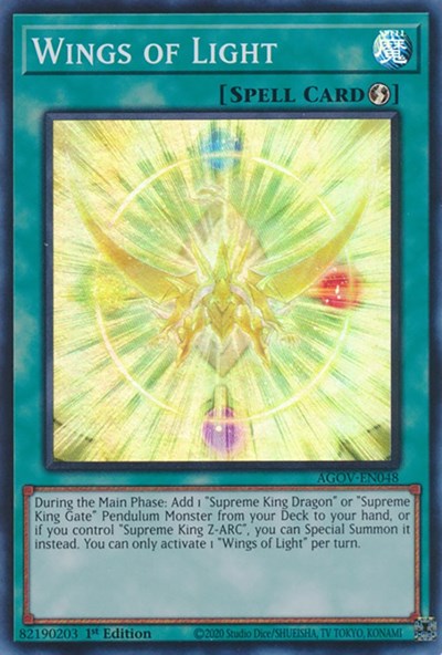 Wings of Light (AGOV-EN048) [Age of Overlord]