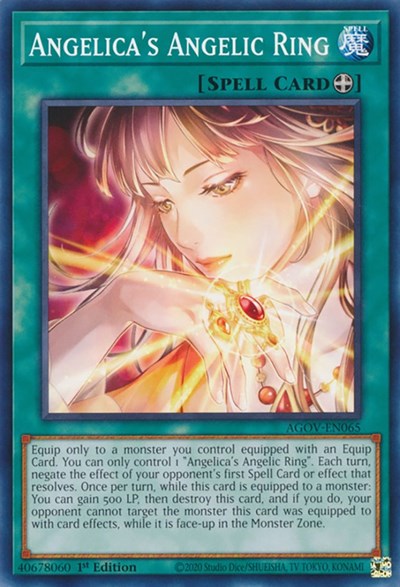 Angelica's Angelic Ring (AGOV-EN065) [Age of Overlord]