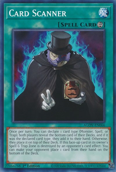 Card Scanner (AGOV-EN066) [Age of Overlord]