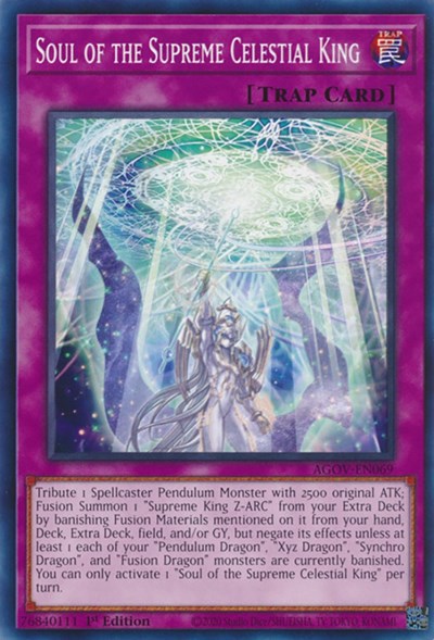 Soul of the Supreme Celestial King (AGOV-EN069) [Age of Overlord]