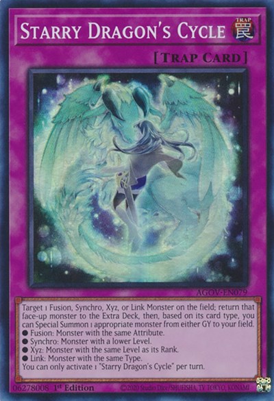 Starry Dragon's Cycle (AGOV-EN079) [Age of Overlord]