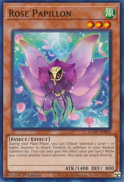 Rose Papillon (AGOV-EN093) [Age of Overlord]