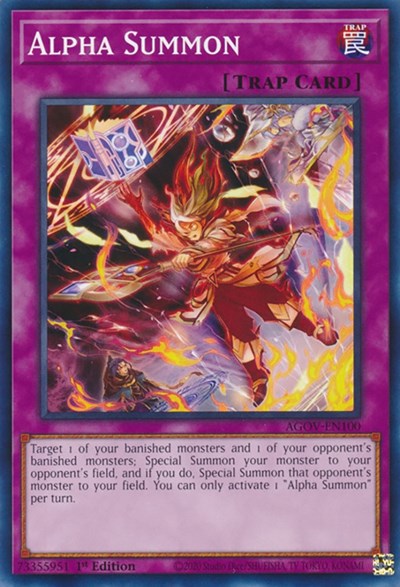 Alpha Summon (AGOV-EN100) [Age of Overlord]