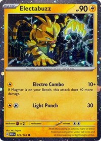 Electabuzz - 125/165 (Cosmos Holo) (125/165) [Miscellaneous Cards & Products]