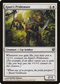 Ajani's Pridemate (9) [Duel Decks: Ajani vs. Nicol Bolas]
