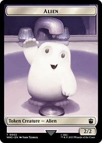 Alien // Mark of the Rani Double-Sided Token (2 // 15) [Universes Beyond: Doctor Who]