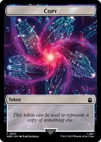 Copy // Food (0026) Double-Sided Token (1 // 26) [Universes Beyond: Doctor Who]