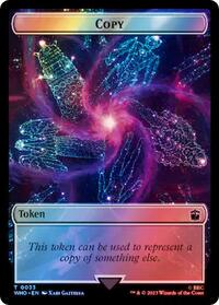 Copy // Clue (0054) Double-Sided Token (Surge Foil) (33 // 54) [Universes Beyond: Doctor Who]