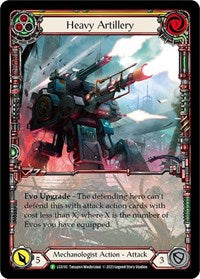 Heavy Artillery (Yellow) - LGS192 (LGS192) [Flesh and Blood: Promo Cards]
