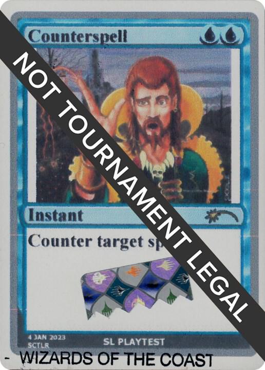 Counterspell (SL PLAYTEST) [Secret Lair Drop Series]