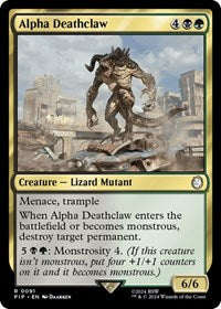 Alpha Deathclaw (91) [Universes Beyond: Fallout]
