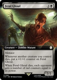 Feral Ghoul (Extended Art) (381) [Universes Beyond: Fallout]