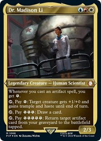 Dr. Madison Li (Display Commander) - Thick Stock (1066) [Universes Beyond: Fallout]