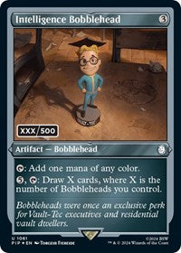 Intelligence Bobblehead (Serial Numbered) (1061) [Universes Beyond: Fallout]